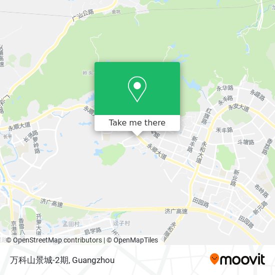 万科山景城-2期 map