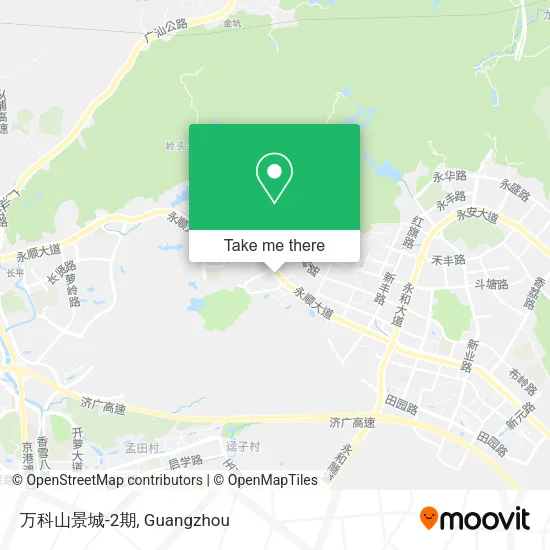 万科山景城-2期 map