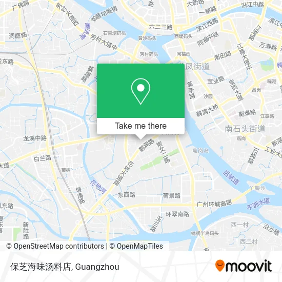 保芝海味汤料店 map