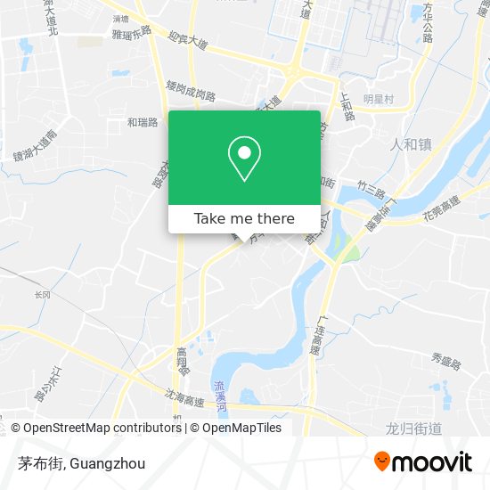 茅布街 map