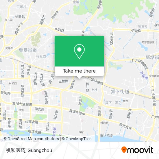 祺和医药 map