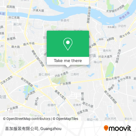 喜加服装有限公司 map