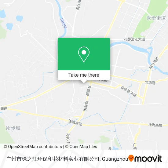 广州市珠之江环保印花材料实业有限公司 map