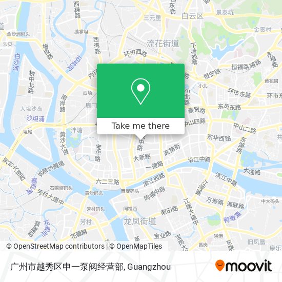 广州市越秀区申一泵阀经营部 map