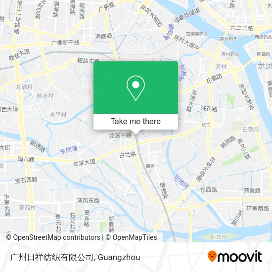 广州日祥纺织有限公司 map