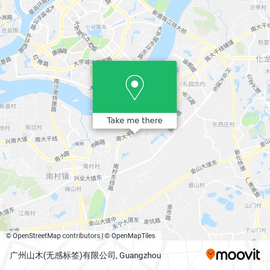 广州山木(无感标签)有限公司 map