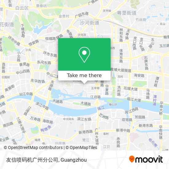 友信喷码机广州分公司 map