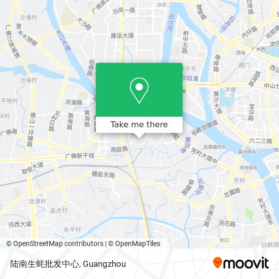 陆南生蚝批发中心 map