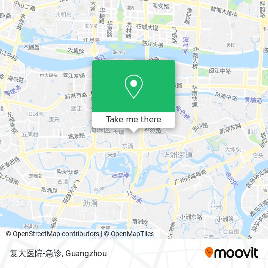 复大医院-急诊 map
