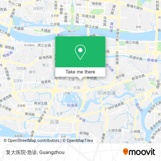 复大医院-急诊 map