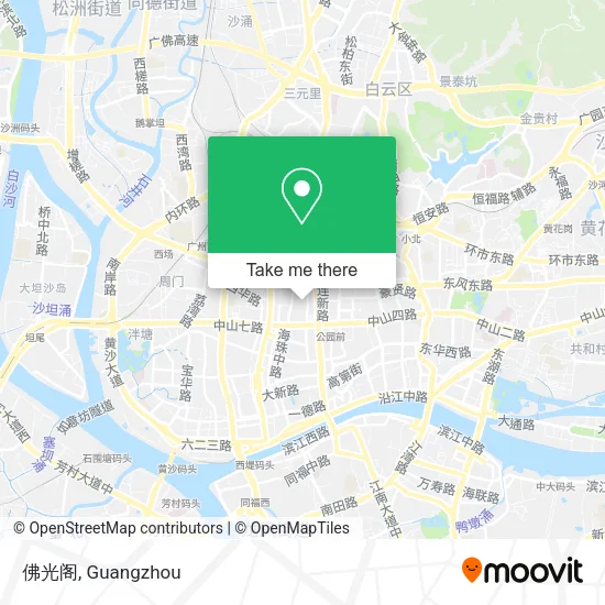 佛光阁 map