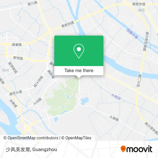 少凤美发屋 map