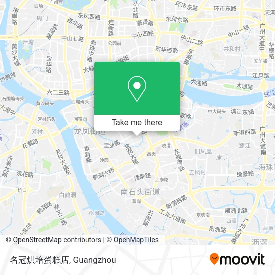 名冠烘培蛋糕店 map