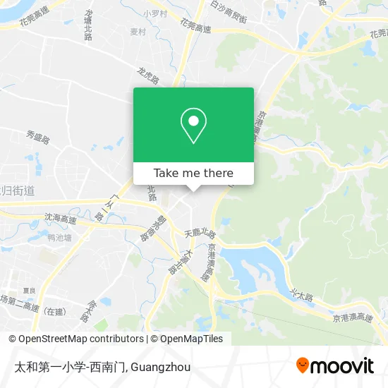 太和第一小学-西南门 map