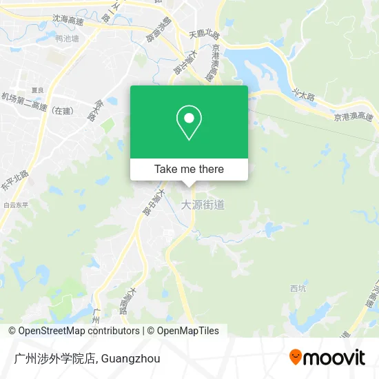 广州涉外学院店 map