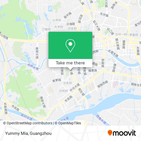 Yummy Mia map