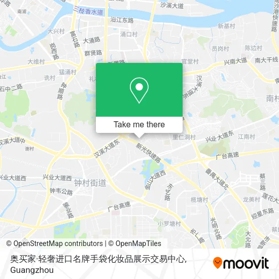奥买家·轻奢进口名牌手袋化妆品展示交易中心 map
