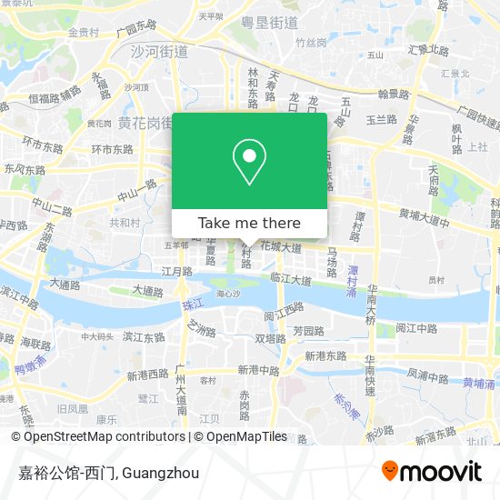嘉裕公馆-西门 map