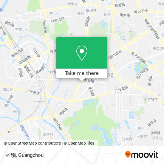 雄驅 map