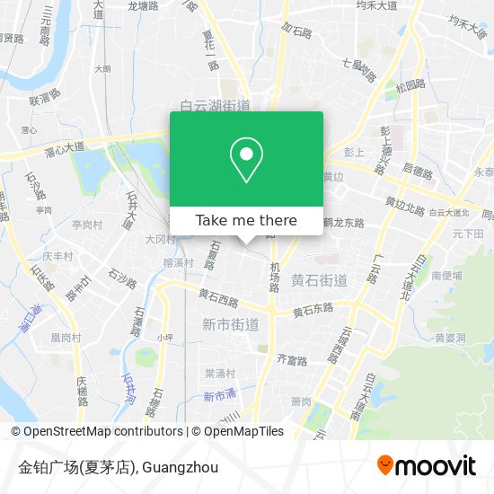 金铂广场(夏茅店) map