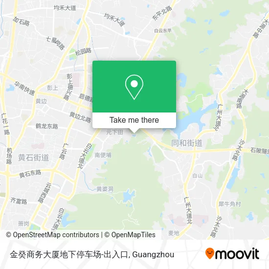 金癸商务大厦地下停车场-出入口 map