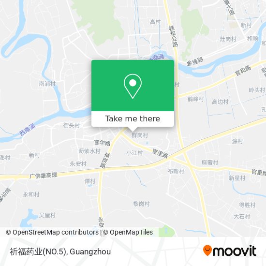 祈福药业(NO.5) map