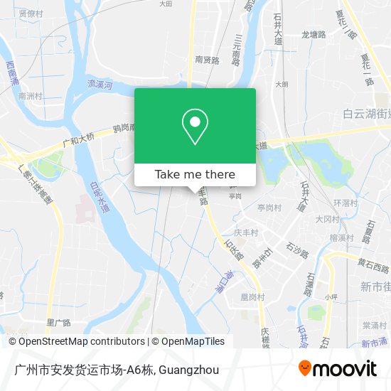 广州市安发货运市场-A6栋 map