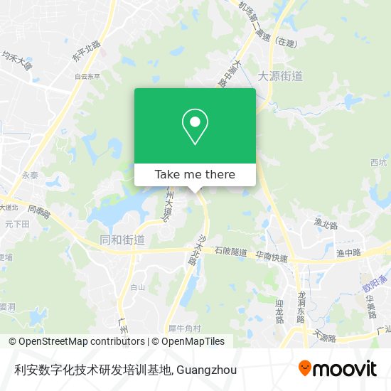 利安数字化技术研发培训基地 map