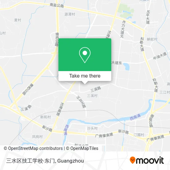 三水区技工学校-东门 map