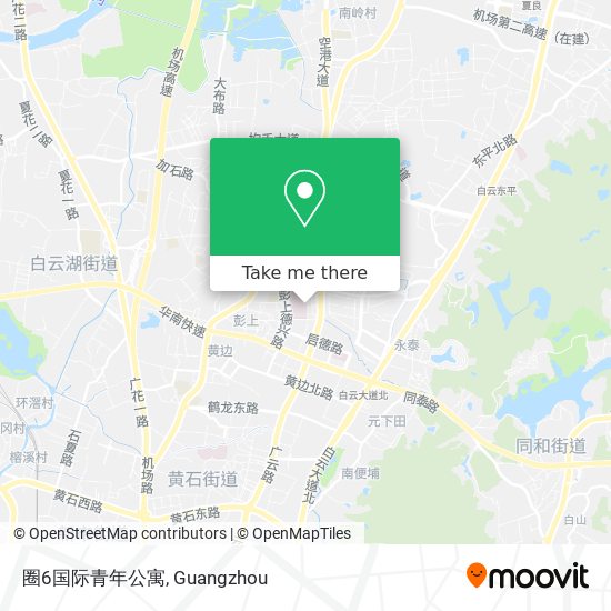 圈6国际青年公寓 map
