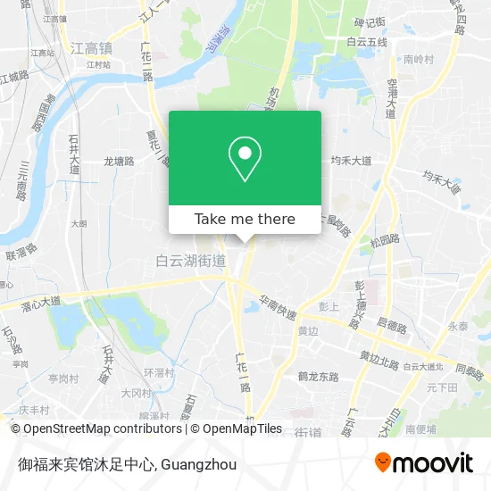 御福来宾馆沐足中心 map
