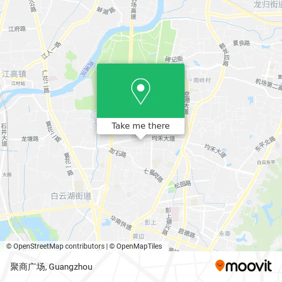 聚商广场 map