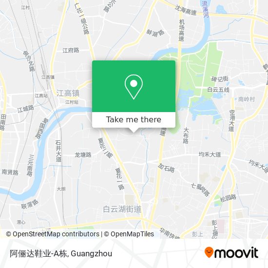 阿俪达鞋业-A栋 map