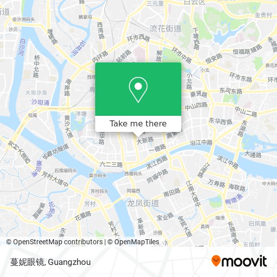 蔓妮眼镜 map