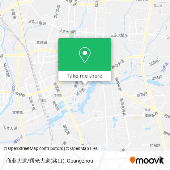 商业大道/曙光大道(路口) map