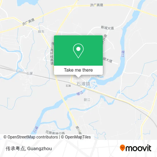 传承粤点 map