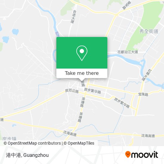 港中港 map