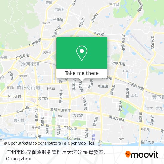 广州市医疗保险服务管理局天河分局-母婴室 map
