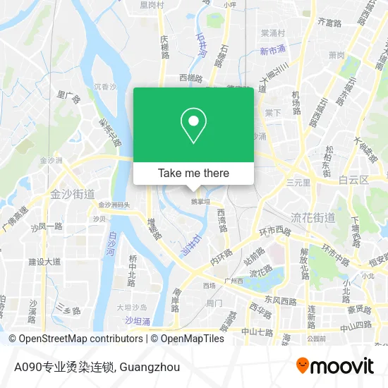 A090专业烫染连锁 map