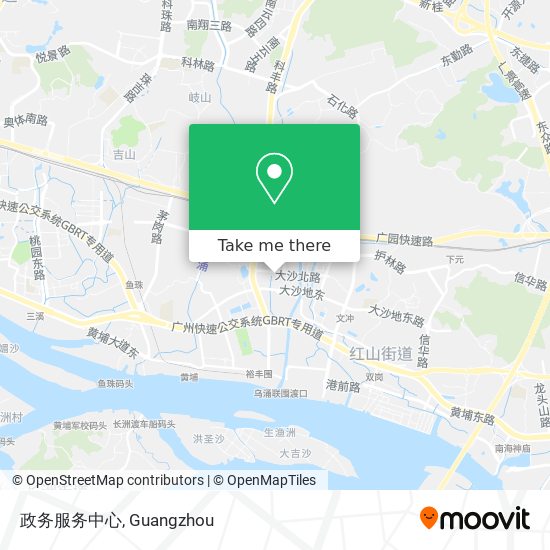 政务服务中心 map