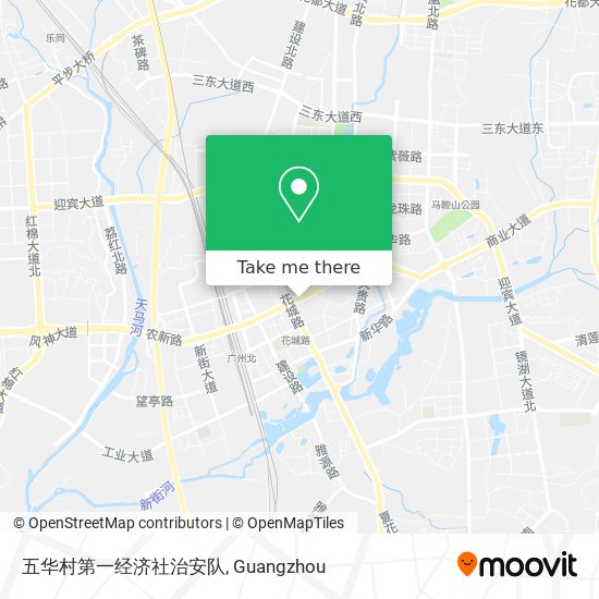 五华村第一经济社治安队 map