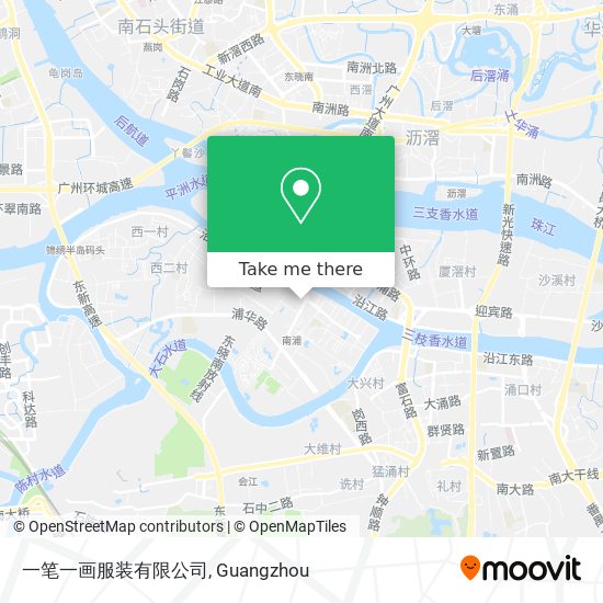 一笔一画服装有限公司 map
