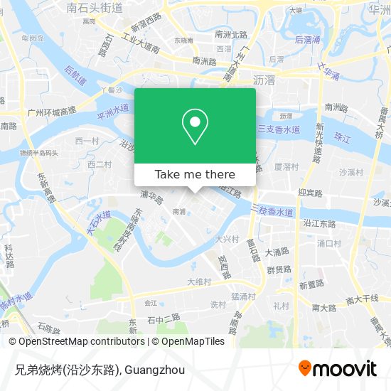 兄弟烧烤(沿沙东路) map