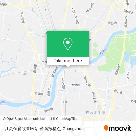江高镇畜牧兽医站-畜禽报检点 map