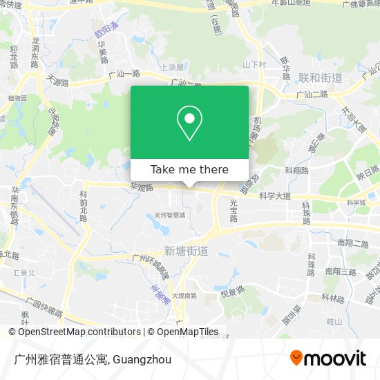 广州雅宿普通公寓 map