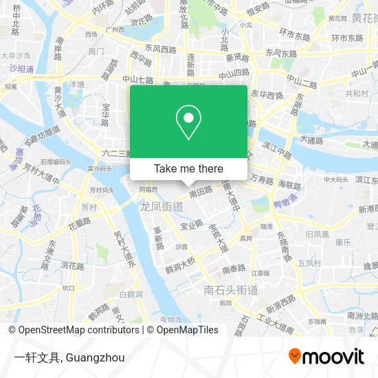 一轩文具 map