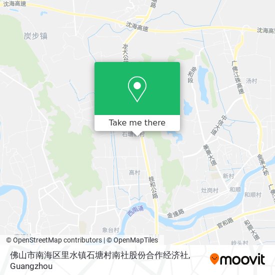 佛山市南海区里水镇石塘村南社股份合作经济社 map