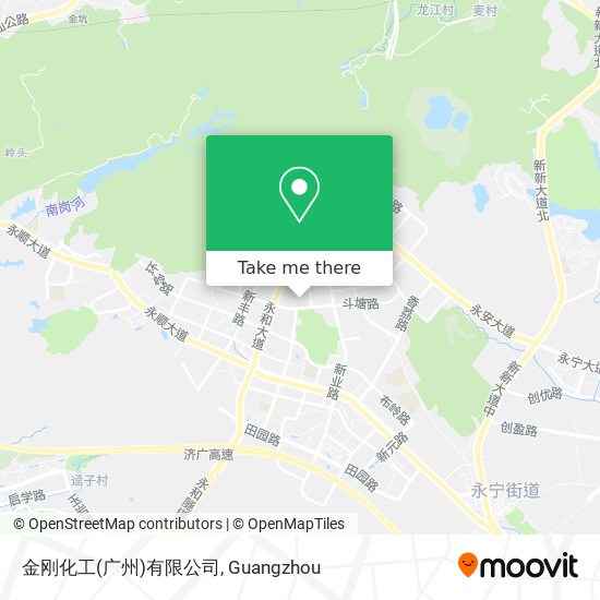 金刚化工(广州)有限公司 map