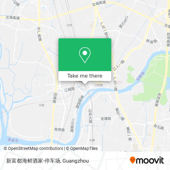 新富都海鲜酒家-停车场 map