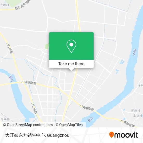 大旺御东方销售中心 map